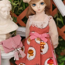 [SALE -40%] MSD CLUTCH BAG GIRL - PINK