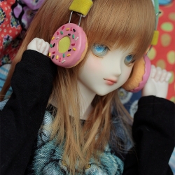 Headphones Donut Strawberry