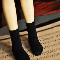 [CLEARANCE SALE] MSD Black Socks