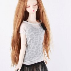 [WIG 9-10"] FMD-LL1058 SOFT BROWN