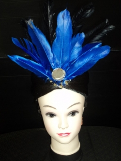 หมวกดรัมเมเยอร์สีน้ำเงิน