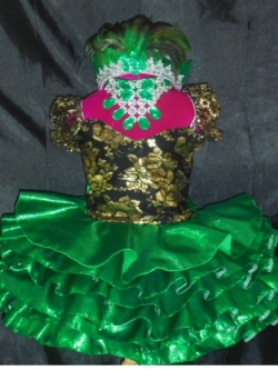 ชุดดรัมเมเยอร์สีเขียว ราคานี้ มีชุด หมวก สร้อย ต่างหู รอบอกตั้งแต่20-30นิ้ว เอวไม่เกิน 28นิ้ว สูงไม่เกิน140เซนติเมตร