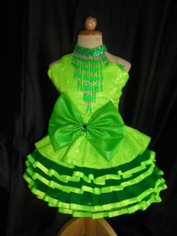 ชุดดรัมเมเยอร์สีเขียว ราคานี้ มีชุด หมวก สร้อย ต่างหู รอบอกตั้งแต่20-30นิ้ว เอวไม่เกิน 28นิ้ว สูงไม่เกิน140เซนติเมตร