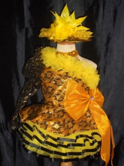 ชุดดรัมเมเยอร์สีเหลือง ราคานี้ มี ชุด หมวก สร้อย ต่างหู รอบอกตั้งแต่20-30นิ้ว เอวไม่เกิน28นิ้ว สูงไ่เกิน140เซนติเมตร