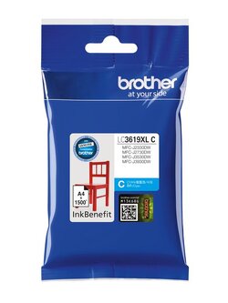 LC-3619XL C หมึกเติม สีฟ้า ขนาด XL สำหรับเครื่องพิมพ์ Brother MFC-J2330DW