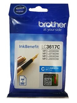 LC-3617C หมึกเติม สีฟ้า สำหรับเครื่องพิมพ์ Brother MFC-J2330DW