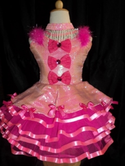 ชุดดรัมเมเยอร์สีชมพู ราคานี้ มีชุด หมวก สร้อย ต่างหู รอบอกตั้งแต่20-30นิ้ว สูง ไม่เกิน130เซนติเมตร