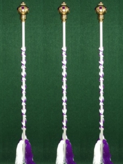 ไม้ดรัมเมเยอร์สีม่วงสูง80-85เซนติเมตร น้ำหนักเบาเพราะตัวไม้ทำจากอลูมิเนียม*พร้อมส่ง*แบบใหม่2558