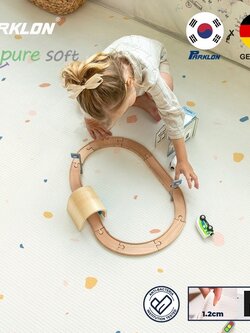 New! แผ่นรองคลาน PARKLON รุ่น La Pure Soft Mat ขนาด 130x190x1.2cm ลาย Jelly Terrazzo