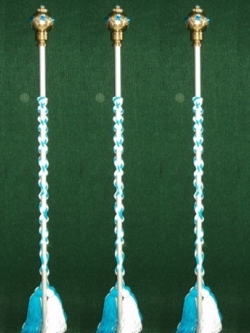 ไม้ดรัมเมเยอร์สีฟ้าสูง80-85เซนติเมตร น้ำหนักเบาเพราะตัวไม้ทำจากอลูมิเนียม*พร้อมส่ง*แบบใหม่2558