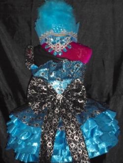 ชุดดรัมเมเยอร์เด็กอนุบาลและประถม(ราคานี้รวมสร้อยและหมวก)