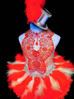 ชุดดรัมเมเยอร์ราคานี้ มีชุด หมวก ถุงมือ ต่างหู รอบอกตั้งแต่20-30นิ้ว เอวไม่เกิน28นิ้ว สูงไม่เกิน140เซนติเมตร