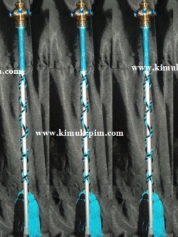 ไม้ดรัมเมเยอร์สีฟ้าดำสูง80-85เซนติเมตร น้ำหนักเบาเพราะตัวไม้ทำจากอลูมิเนียม*พร้อมส่ง*แบบใหม่2558