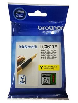 LC-3617Y หมึกเติม สีเหลือง สำหรับเครื่องพิมพ์ Brother MFC-J2330DW