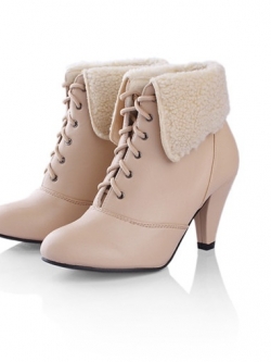 รองเท้าหุ้มข้อสีชมพูหวานเด็ก