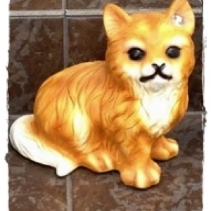 ปูนปั้น รูปแมว