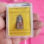 พระรอดหลวงหริภุญชัย รุ่นปลียอดฉัตรพระธาตุเจ้าหริภุญชัย วัดพระธาตุหริภุญชัย ปี2558 เนื้อก้นครก พิเศษ กดพิมพ์ปิดในฤกษ ผสมผงพระกรุเก่าผสมทองคำปลียอดฉัตรพระธาตุเจ้าหริภุญชัย ฝังเม็ดโค๊ด พร้อมกล่องเดิม หายาก