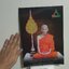 รูปภาพบูชา หลวงพ่อรวย วัดตะโก ขนาด A4 (21cm.x29cm.) พิธีพุทธาภิเษก ณ. วัดตะโก ปี2565 (ของแท้จากวัด)