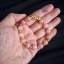 สร้อยข้อมือหินสีชมพูขนาด1ซม. + ปี่เซียะชุบทอง ร้อยยางยืด ความยาว16cm. ปี่เซียะเรียกทรัพย์ ให้โชคลาภร่ำรวยเงินทอง