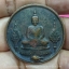 พระแก้วมรกต วัดพระแก้ว ปี 2525 พิมพ์ทรงกลมใหญ่ พิธีมหาพุทธาภิเษกยิ่งใหญ่ณ.ที่วัดพระแก้ว เหรียญเนื้อทองแดงเก่า คราเก่าขึ้นทั่วเหรียญ เก่าถึงยุค รหัสPK111