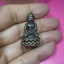 พระกริ่งปัญจะนาคราช วัดไทย เมืองบั้งไพพญานาค อ.โพนพิสัย จ.หนองคาย พิมพ์เล็ก ปี 2555เนื้อทองแดงรมดำ อุดโค๊ต เศียรนาคราช และตอกโค๊ตรูปเศียรนาค+กล่องเดิมวัด