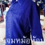 เสื้อหม้อห้อมเชิ้ตผู้หญิงเข้ารูป สีพื้น แขน 3 ส่วน มี 2 กระเป๋า