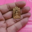 พระของขวัญ วัดปากน้ำ หลังยันต์ดวงสมภพ หลวงพ่อสด วัดปากน้ำ กะไหล่ทอง ปี 2527