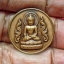 เหรียญพระไภสัชชยะคุรุ เสาร์ 5 วัดบัวขวัญ เนื้อทองแดง ชุบซาติน ตอกโค๊ต ปี2555