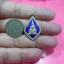 เหรียญหลวงพ่อโสธร หลังยันต์ตะบอง กะไหล่ทอง ลงยาสีน้ำเงิน ปี2535 องค์ที่2