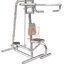 FTS-02 เครื่องออกกำลังกายกลางแจ้งสแตนเลส อุปกรณ์บริหารแขน-หน้าอก-หัวไหล่ (แบบดึงยกตุ้มน้ำหนัก)