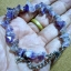สร้อยข้อมือหินอเมทิสต์แท้ ความยาว19cm. ส่งฟรี
