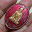 เหรียญแม่ย่าซอม พระอาจารย์นำชัย รุ่น 1 เนื้อทองแดงลงยาสีแดง พิมพ์กรรมการ ปี2554 หายาก