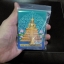 พระชัยวัฒน์หลวงพ่อวัดไร่ขิง ปี 2554 เนื้อโลหะกะไหล่ทอง พร้อมเลี่ยมกรอบทองไมครอนแบบผ่าหวาย สวยมากพร้อมรูปหลวงพ่อวัดไร่ขิง+คาถาบูชาจากวัด