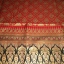 ผ้าพิมพ์ทองลายไทยสีแดงลายทองPCG2557/009