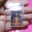 หลวงพ่อโต วัดบางพลีใหญ่ใน รูปอัดกระจก หลังยันต์หมึกแดง สร้างน้อยหายาก