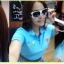 แว่นรักษ์ตา เลนส์ดำกรอบขาว