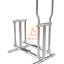 FTS-03 เครื่องออกกำลังกายกลางแจ้งสแตนเลส อุปกรณ์บริหารสะโพก-หัวไหล่ (แบบโยก-เดินสลับเท้า)