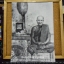 ภาพหลวงปู่เอี่ยม ปฐมนาม (ปะ ถะ มะ นาม)แห่งวัดสะพานสูง ขนาด A4 (21x29.5 cm) กระดาษอาร์ทมันอย่างดี ของแท้ด้านหลังประทับตราวัด พิธีใหญ่ ณ.วัดสะพานสูง ปี2553