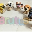 ตุ๊กตาสุนัข เรซิ่น หลายพันธุ์(8แบบ) Size S